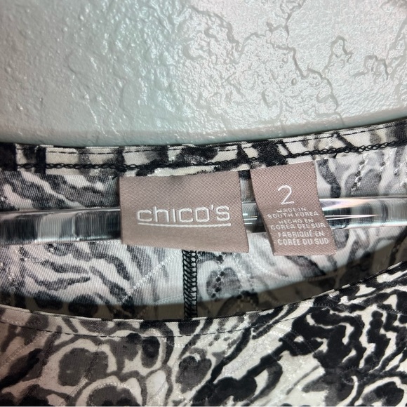 Chicos Pattern Design Blouse - Picture 9 of 9